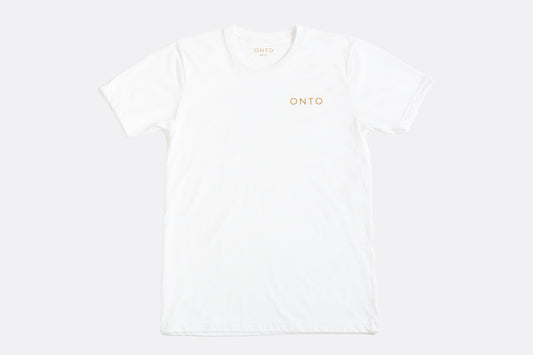 Logo Tee White